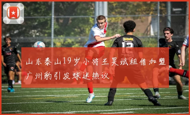 山东泰山19岁小将王昊斌租借加盟广州豹引发球迷热议
